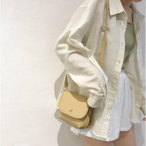 Solid Small Crossbody Bags Ladies Shoulder Bag for Women Stylish Female Messenger Bags Purse and Handbags