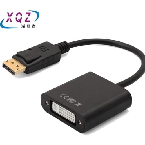 DP to DVI Adapter DisplayPort to DVI Cable Adapter Converter Male to Female for Monitor Proj1080Pector Displays