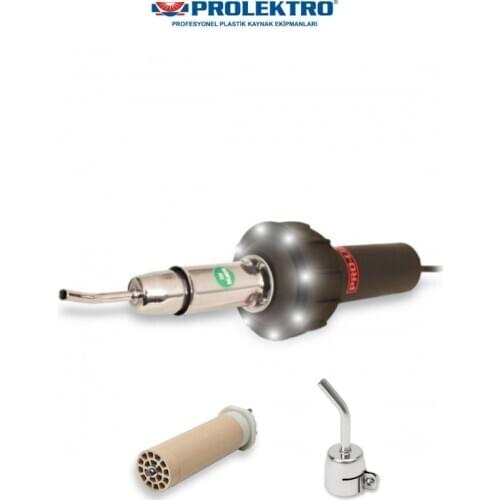 230V 1650W Prolek 9000 with Led Light Hot Air Gun Plastic Welding Repair Machine Car Buffer