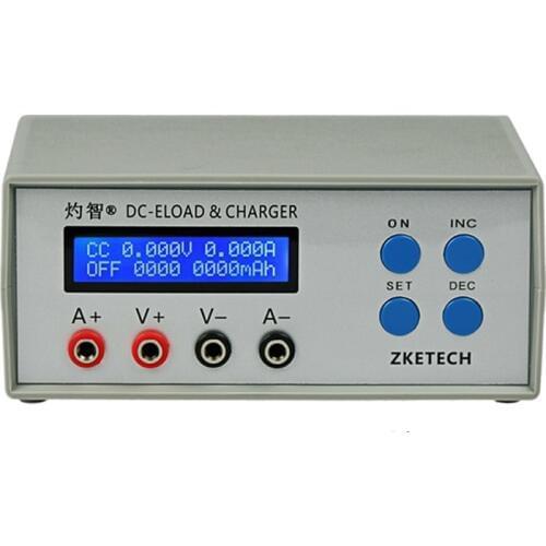 Battery Capacity Tester Mobile Power Charging Head Tester Electronic Load Cycle Test Charge 10V10mA-3A Discharge 30V5A EBC-A05