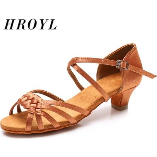 Latin Dance Shoes Salsa Shoes For Women Girls Children Indoor Tango Ballroom Dancing Shoes High Quality Shoes Dropshipping
