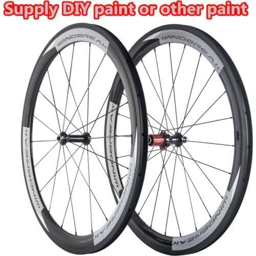 Carbon wheel carbon fiber road wheel 50mm clincher carbon wheelset 20.5mm width bicycle With Novatec 271