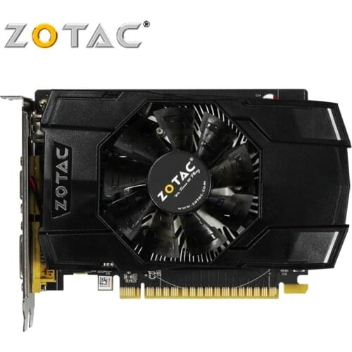 Video Card GeForce GTX 750 1GB 128Bit GDDR5 Graphics Cards for nVIDIA Original Map GTX750-1GD5 Internet Hdmi Dvi VGA ZOTAC