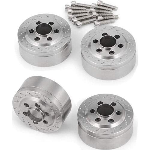 1.9 2.2 Inch Metal Counterweight Steering Block Wheel Knuckle Axle Balance Weight for 1/10 RC Traxxas TRX-4 TRX4 Axial SCX10 Tra