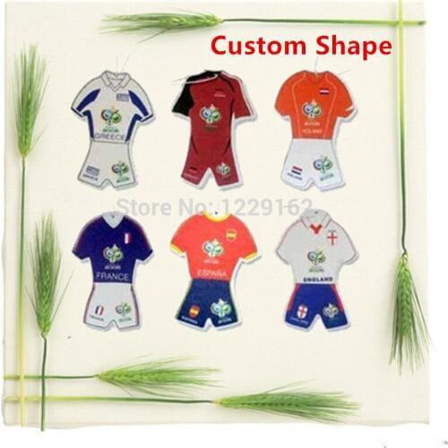 2000pcs/lot) Customized shape/logo Car air freshener hanging paper car perfume/ fragrances party gift