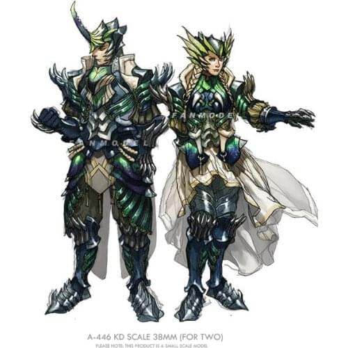 38mm Resin model kits Soldier DIY figure self-assembled A-446