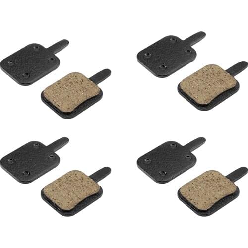 4 Pair N1 Rectangular Long-handled Semi-metallic Brake Pads Disc Hydraulic Brake Pads Brake Lining Shoe Mountain Bicycle Parts