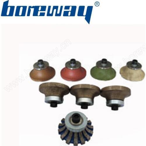 H30*M8/M10 Diamond Router Bit Profiles For Granite Marble Concrete From Coarse to Fine Free Shipping