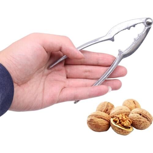 Aluminum Walnut Clip Home Nutcracker Nut Cracker Walnut Remover Plier Opener Shell Sturdy Clips Nut Q1M2