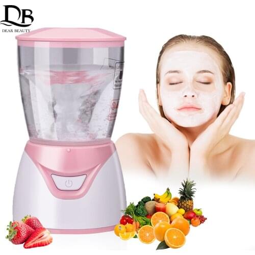DIY Face Mask Machine Automatic Fruit Vegetable Natural Collagen Facial Masks Maker Therapy Face Mask Machine Facial SPA Beauty