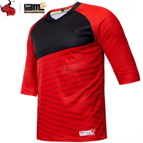 Motocross Jacket Suit Pants & Jersey Combos Moto Dirt Bike ATV Motocross Jersey Quick Dry Summer Short Sleeve Downhill Jersey