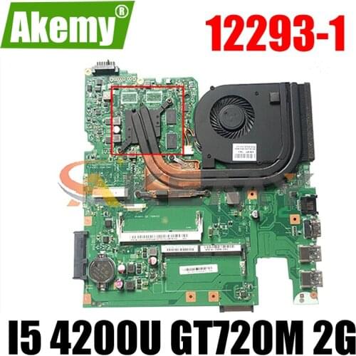 Akemy 12293-1 48.4L106.011 Motherboard For Lenovo S510P LS41P LS51P Notebook Motherboard CPU I5 4200U GT720M 2G DDR3 100% Test