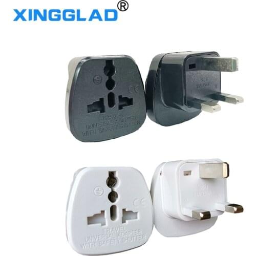 Multifunctional UK to EU US AU Plugs 3 Pin Converter Travel 13A 250V AC Power Socket International Universal Adaptor