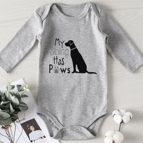 Boys Outfits Romper for Babies Things for A Girls Dog Print New Born Baby Clothes Children Jumpsuits Boutique Kids Clothing