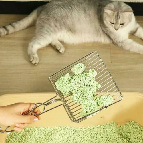 New 2020 Hot Fashion Big Metal Kitten Sand Cleaner Cat Litter Scoop Cleaning Tools Pet Sand Shovel