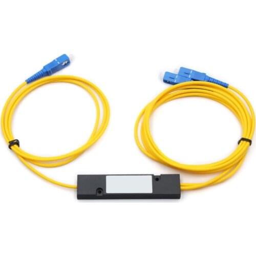Fiber Optical Pigtail Splitter 1X2 SC/UPC/PCL Singlemode Fiber Optical Splitter For Fibre Optical Communication System