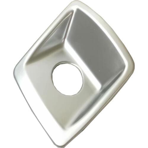 Car styling For Toyota RAV4 2016-2018 chrome rear cigarette lighter cover decoration frame 1 pcs