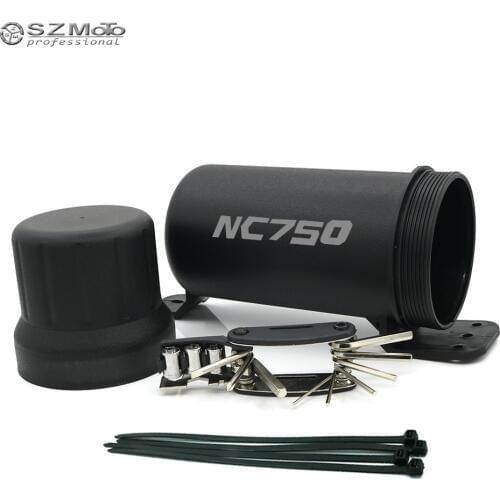 Universal Off-Road For HONDA NC750 S/X NC750S NC750X CB600F CB900F HORNET Waterproof Tube Gloves Storage Box With 1 tool