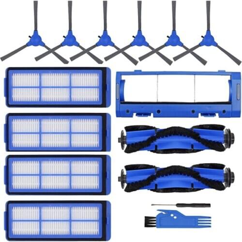Hot TOD-Replacement Filters Brushes Parts for Eufy RoboVac 11S Max, Accessories Kit for RoboVac 15C Max Vacuum Cleaner