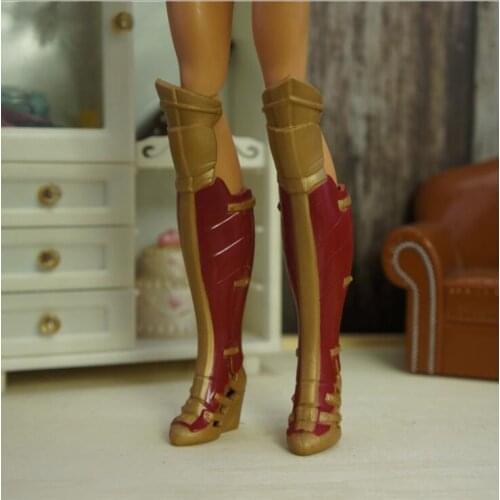 2Pairs Women Doll Shoes for Princess Fashion Female Doll Casual Shoes Dolls Accessories Doll Long Knees Shoes Wonder Doll Shoes