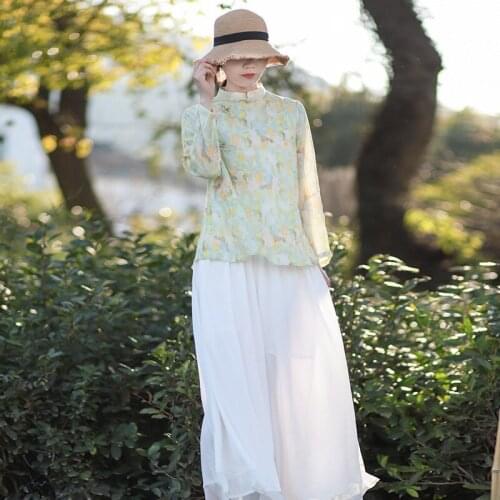 Women Summer Chiffon Solid Color Elastic Waist Wide Leg Pants Ladies Loose Trousers Female 2021 Pants