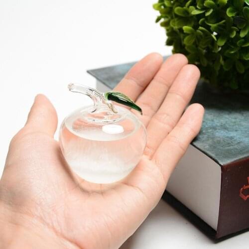 1PCS Transparent Glass Storm Water Drop Storm Forecast Weather Forecast Monitor Barometer Bottle Decoration