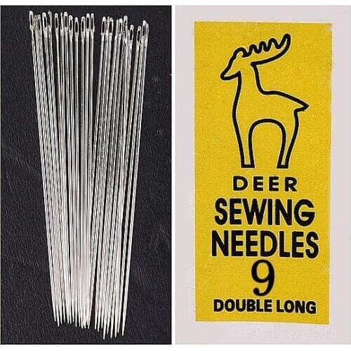 1pack/25 piece DEER Button Sewing Long Needle #9 5.25cm Sewing Needles Accessories ZT7