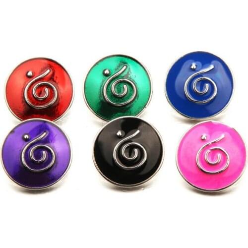 10pcs/lot Fashion Jewelry Interchangeable Accessory Ginger Snap 18mm Fit Button Snaps Bracelet&Bangles Jewelry