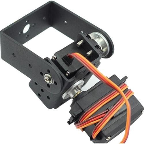 2 DOF Pan and Tilt with MG 996R Servos Sensor Mount for Robot Set Car Plane DIY with Cable Tie
