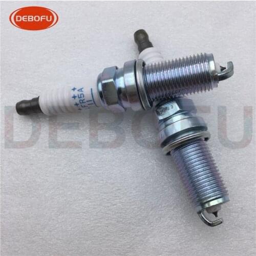 4pcs/lot Iridium Spark Plug 22401-5M016 PLFR6A-11 For Nissan Maxima Sentra Infiniti 224015M016 PLFR6A11