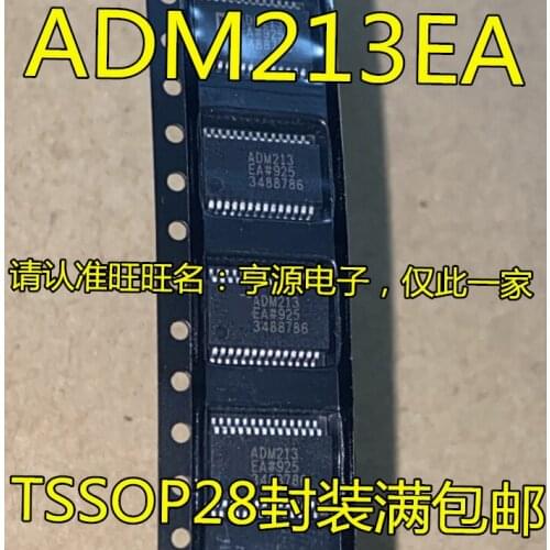 5pcs ADM213 ADM213EA ADM213EARSZ SSOP28 IC