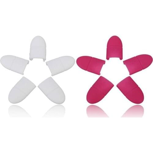 300 sets Fashion Hot 5pcs Nail Art Gel Polish Remover Cap Silicone Soak Off Cap Clip Gel Remover Cap Manicure Cleaning Tools