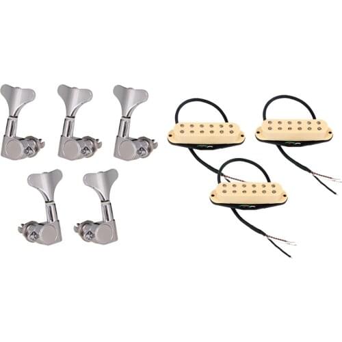 DIY Electric Guitar Humbucker+2L3R Machine Heads Musical Instrument Accessory