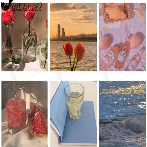 Cake Diamond Painting Flower Cross Stitch Embroidery Lake 5D Diy Mosaic Kit Inlaid Craft Gift Design Home Decoration