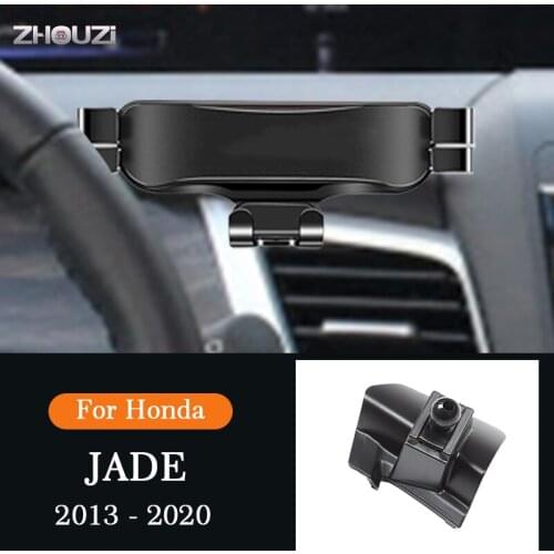 Car Mobile Phone Holder Air Vent Outlet Clip GPS Stand Gravity Navigation Bracket For Honda Jade 2013-2020 Car Accessories