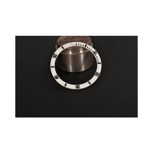 Diving watch SRP773/777/SRPA21J Alternative white ceramic chronograph ring size 39mm