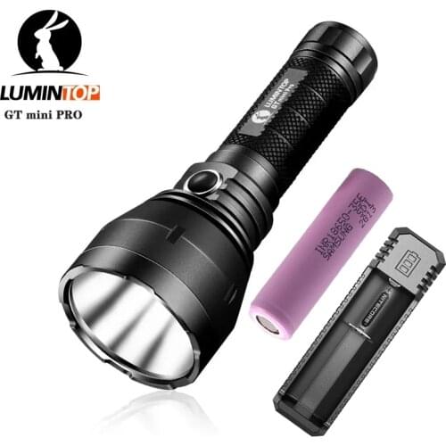 Lumintop GT MINI PRO Flashlight XHP50.2 LED max 3500 lumens long beam distance of 480 meter EDC searchlight torch