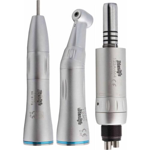 M4 Dentsit Tools Inner Water Spray Dental Low Speed Air Turbine Straight Contra Angle Endo Motor Handpiece Set Kit Dentistry
