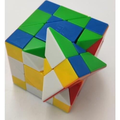 MF8 Unicorn Black stickerless Cubo Magico Educational Puzzle Gift Idea X'mas