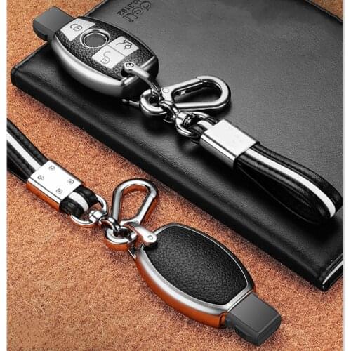 Soft tpu Car Key Bag Case Cover Key Holder Chain For Mercedes Benz AMG W203 W210 W211 W124 W202 W204 W205 W212 W176 A B C class