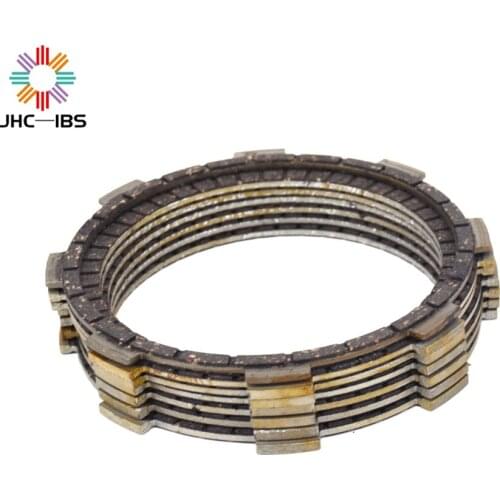Motorcycle Engine Set Clutch Friction Disc For HONDA CB250F 1996-2007 CBF250 2004-2006 VT250C 1994-2007 VTR250 1988-1989