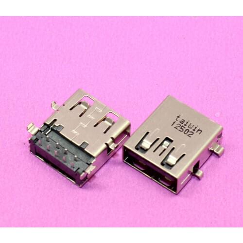 Commonly Used Replacement Right Angle USB 3.0 Jack Port, 9 Pins Type-A USB Female Connector for Asus/ Acer/ Lenovo Ultrabook