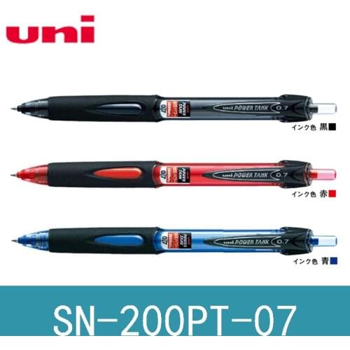 UNI SN-200PT-07 3000Pa Pressurized Ballpoint Pens Pneumatic pen for All-weather use quality Writting for Office & School