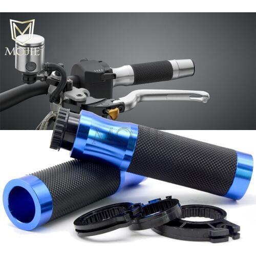 22mm Motorcycle Hand Grips Handle Bar handlebar For Yamaha XVS1300 XT660 TDM850 TDM900 VMX1700 XVS650 XV1900 BT1100 MT03 R25 R3