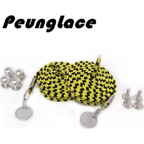 Quality PeungLace 100 Pair Elastic Quick Shoelaces No Tie Elastic Shoelaces