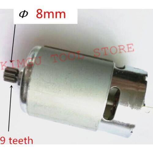 9 Teeth Replacement DC Motor 18V For HITACHI BOSCH MOSTA LD18DVD MAKITA Cordless Drill Screwdriver tools parts