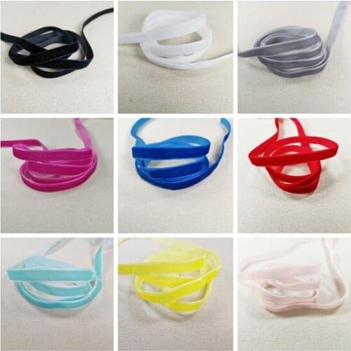 10meters/lot 1cm wide multicolor plus velvet lace webbing goose down webbing clothing shoes hat dress trimming webbing AC178