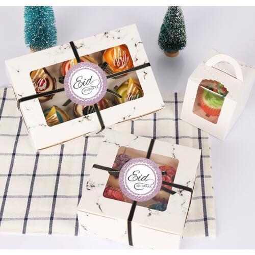 60pcs Eid Mubarak Gifts Sticker Colorful Lable Paper Ramadan Label Stickers Islamic Muslim Ramadan Kareem Party Gifts Decoration