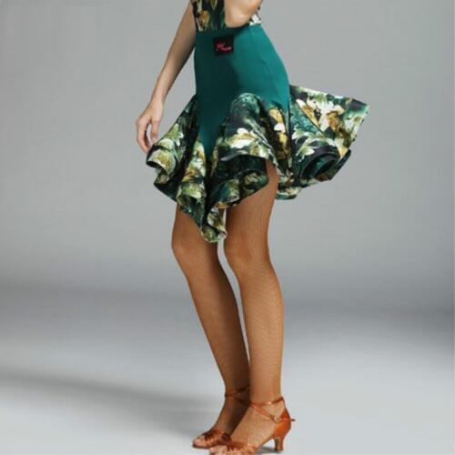 New Arrival Latin Dance Skirt Female National Standard Dancing Suit Women Square Dance Clothes Performance Skirt B-6130