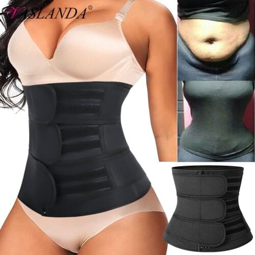 Waist Trainer Corset for Women Slimming Body Shaper Trimmer Belt Workout Girdle Weight Loss Slimmer Sauna Sweat Faja Fat Burner